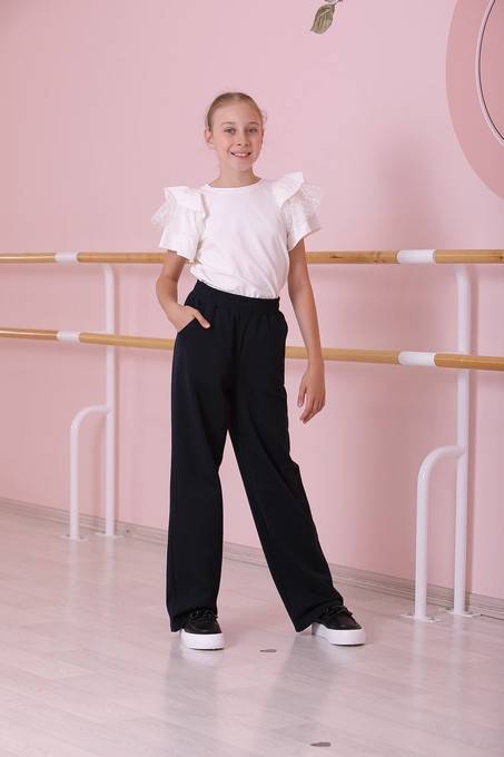 Блузка с коротким рукавом