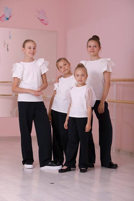 Блузка с коротким рукавом