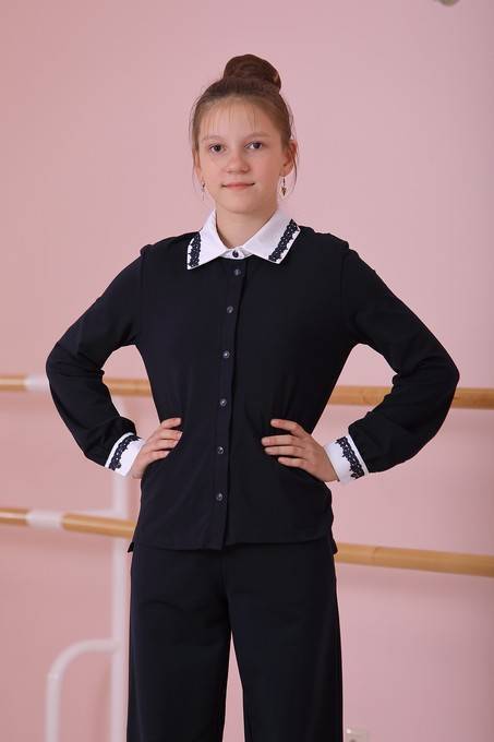 Блузка с длинным рукавом