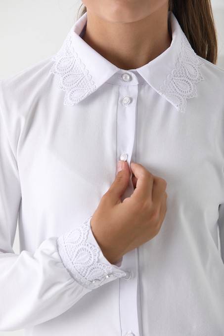 Блузка с длинным рукавом