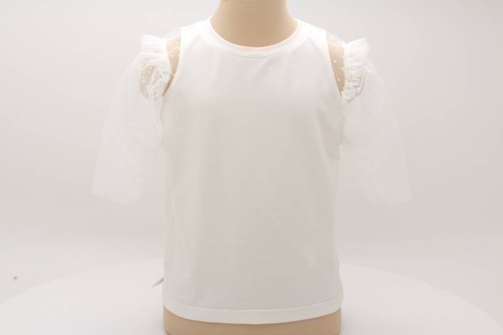 Блузка с коротким рукавом