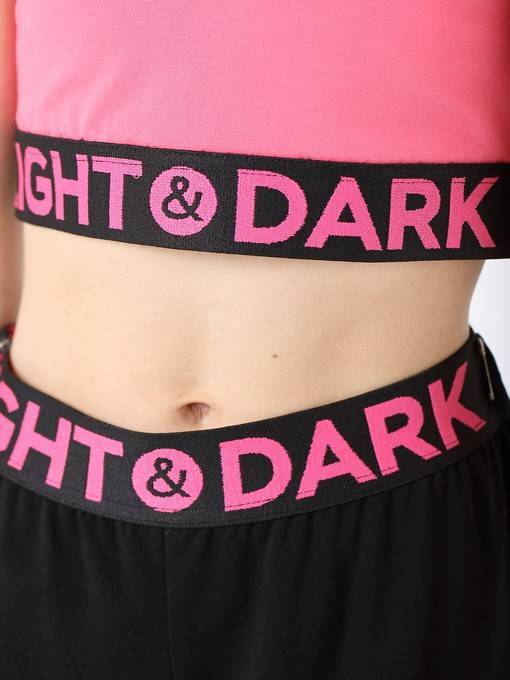 Костюм (топ/велосипедки)