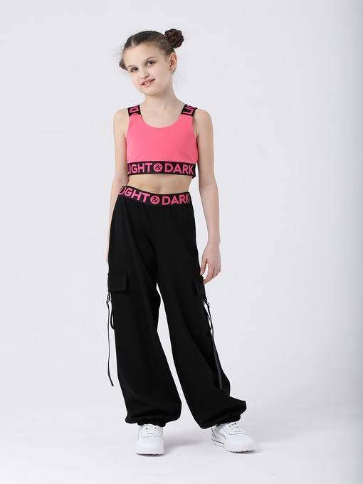 Костюм (топ/велосипедки)