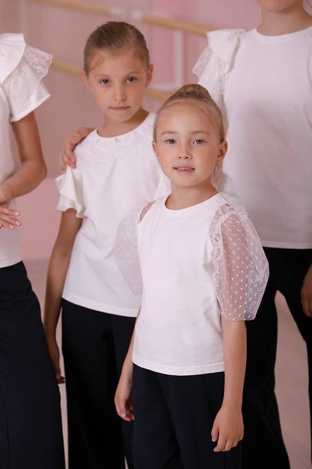 Блузка с коротким рукавом